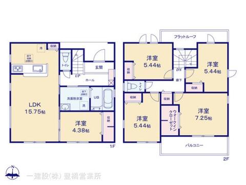 リーブルガーデン豊橋市馬見塚町59期 間取り3