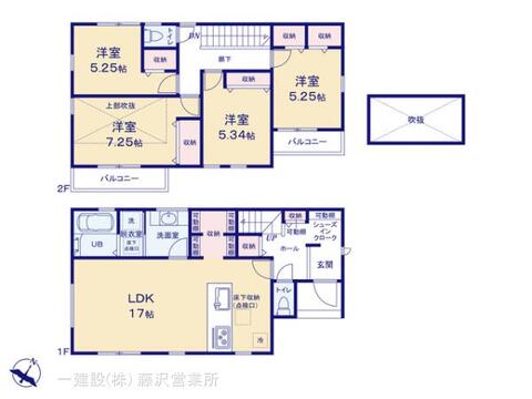 リーブルガーデン青葉区美しが丘西２丁目 間取り1