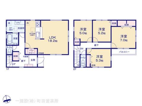 リーブルガーデン厚木市林２丁目 間取り1