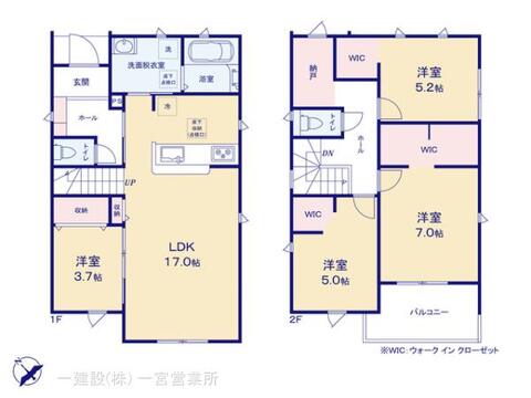 リーブルガーデン江南市曽本町 間取り1