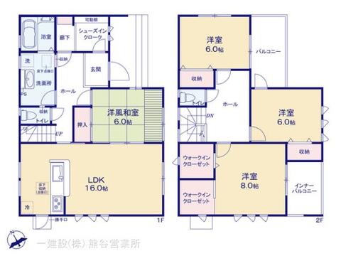 リーブルガーデン加須花崎 間取り1