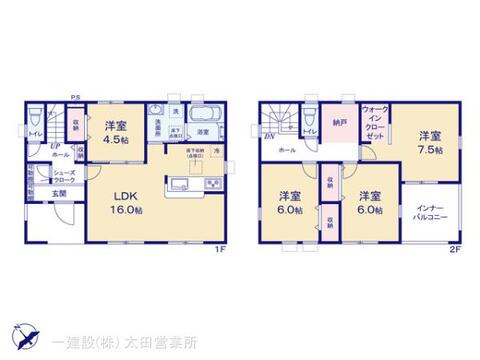 リーブルガーデン大泉第１４寄木戸 間取り1