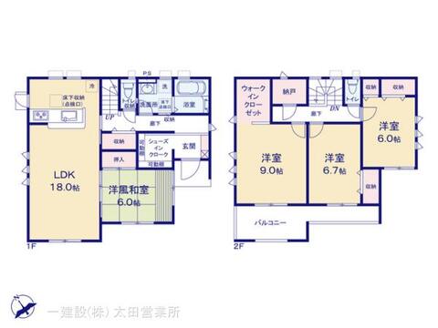 リーブルガーデン大泉第１４寄木戸 間取り7
