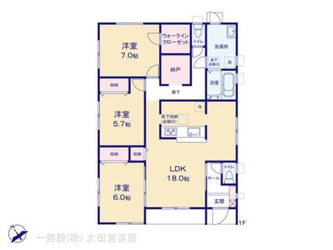 リーブルガーデン大泉第１４寄木戸 間取り9