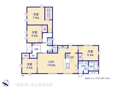 リーブルガーデン関市笠屋2丁目 間取り1