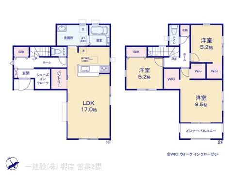 リーブルガーデン貝塚澤９期 間取り3