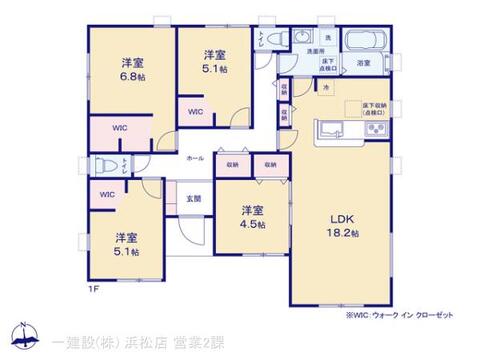 リーブルガーデン中央区舞阪町舞阪第１期 間取り1