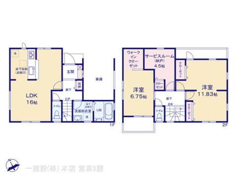 リーブルガーデン川越市上野田町 間取り1