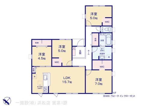 リーブルガーデン田原市神戸町東大坪 間取り1