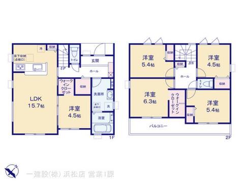リーブルガーデン田原市神戸町東大坪 間取り7