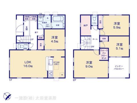 リーブルガーデン大泉第１６寄木戸 間取り1