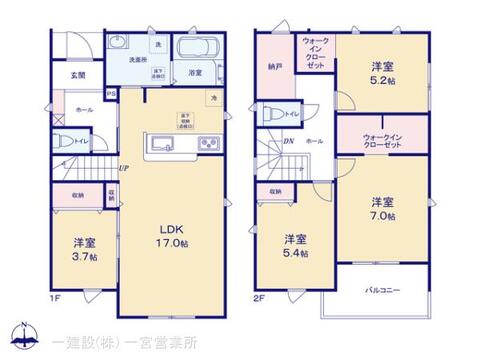 リーブルガーデン岐阜市河渡 間取り1