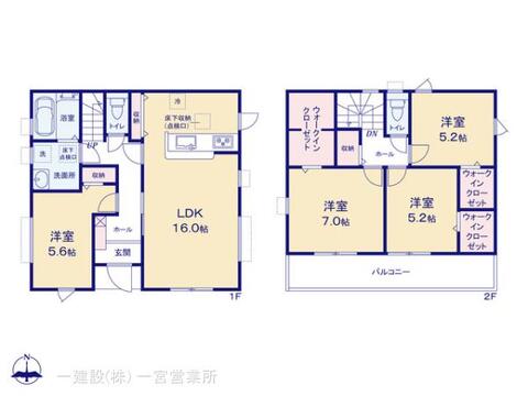 リーブルガーデン岐阜市河渡 間取り9