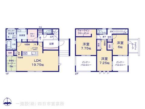 リーブルガーデン四日市市楠町北五味塚第１０ 間取り1