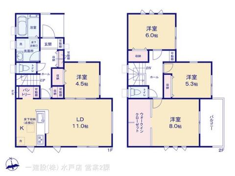 リーブルガーデン日立市東多賀町３期 間取り1