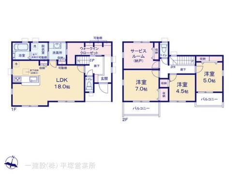 リーブルガーデン藤沢市菖蒲沢第３ 間取り3