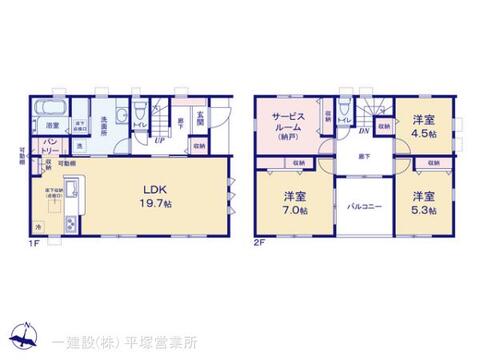 リーブルガーデン藤沢市菖蒲沢第３ 間取り7