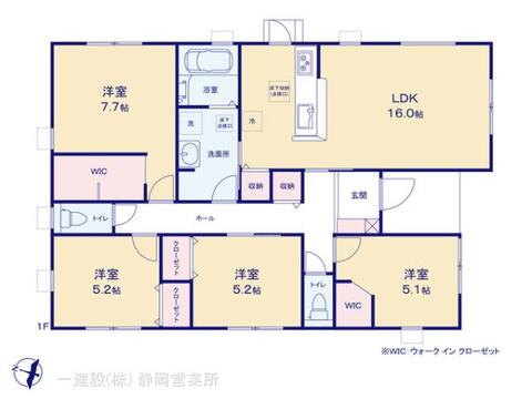 リーブルガーデン掛川市大渕２期 間取り1