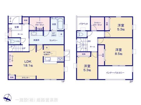 リーブルガーデン赤穂市南野中6期 間取り1