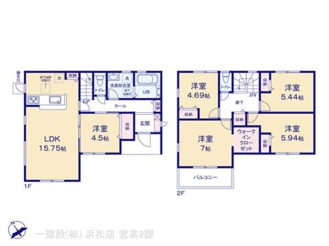 リーブルガーデン豊川伊奈町正庵第１期 間取り3