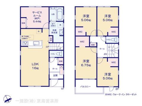 リーブルガーデン半田市宮本町第2 間取り3