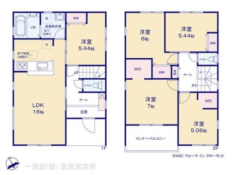 リーブルガーデン半田市宮本町第2 間取り5