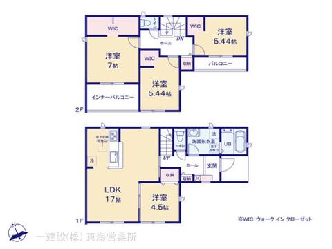 リーブルガーデン半田市宮本町第2 間取り9