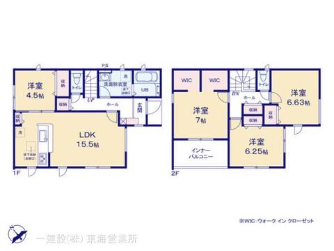 リーブルガーデン豊田市野見山町 間取り1