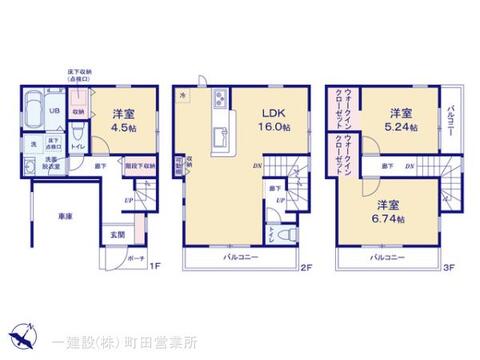 リーブルガーデン南区上鶴間本町６丁目 間取り1