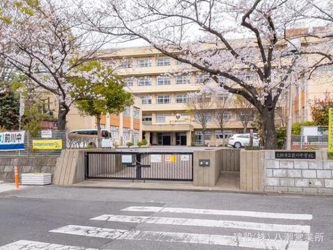 三郷市立前川中学校：2000m
