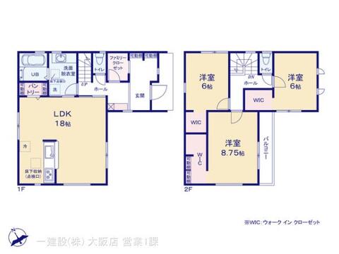 リーブルガーデン神戸市北区道場町　第１期 間取り1