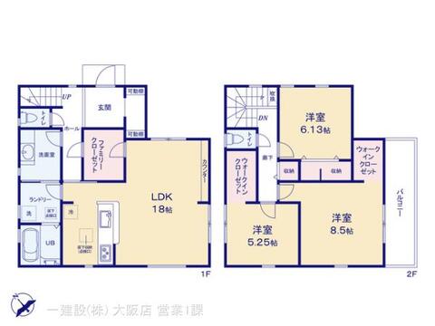 リーブルガーデン神戸市北区道場町　第２期 間取り1