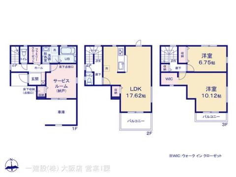 リーブルガーデン平野区平野市町 間取り1