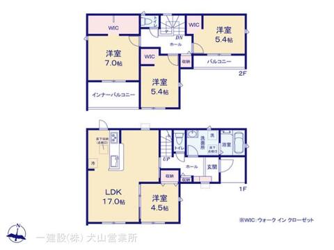 リーブルガーデン犬山市第１上野 間取り1