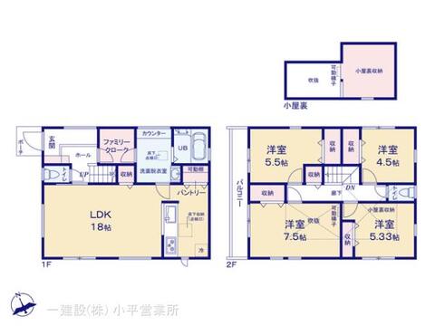 リーブルガーデン東村山市久米川町第４ 間取り1