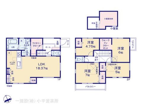 リーブルガーデン東村山市久米川町第４ 間取り5