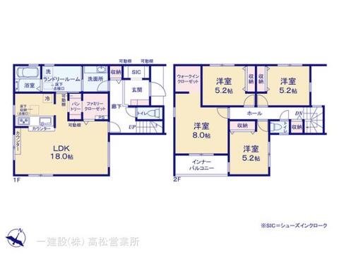 リーブルガーデン丸亀市川西町南 間取り9
