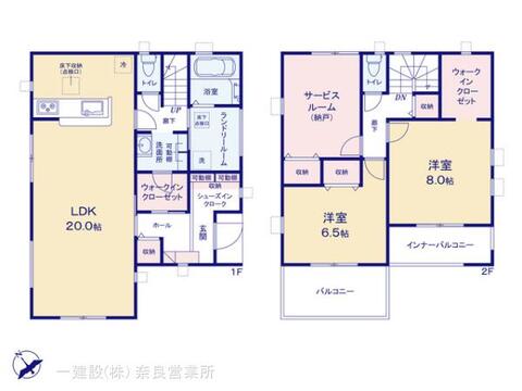リーブルガーデン亀岡篠町篠上西裏 間取り1