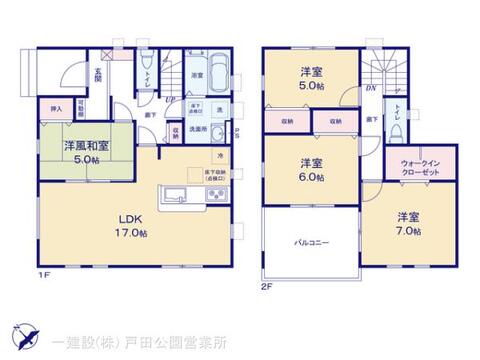 リーブルガーデン杉戸町清地2期 間取り1