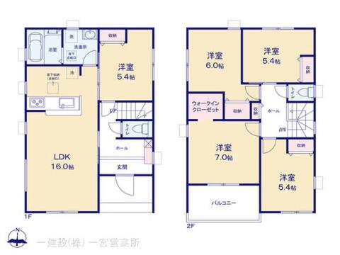 リーブルガーデン各務原市那加前野町一丁目 間取り1