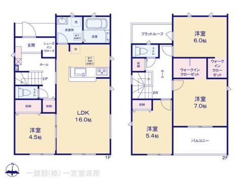 リーブルガーデン各務原市那加前野町一丁目 間取り3