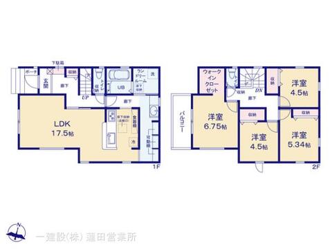 リーブルガーデン八潮市八潮7丁目 間取り7