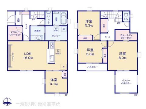 リーブルガーデン太子町佐用岡 間取り3
