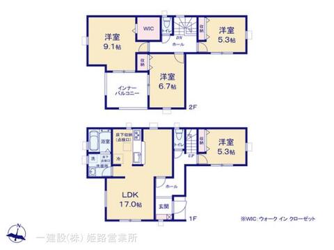 リーブルガーデン姫路市青山7期 間取り7