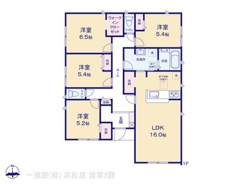 リーブルガーデン豊川伊奈町佐脇原第２期 間取り1