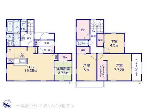 リーブルガーデン青葉区東勝山３丁目第４ 間取り1