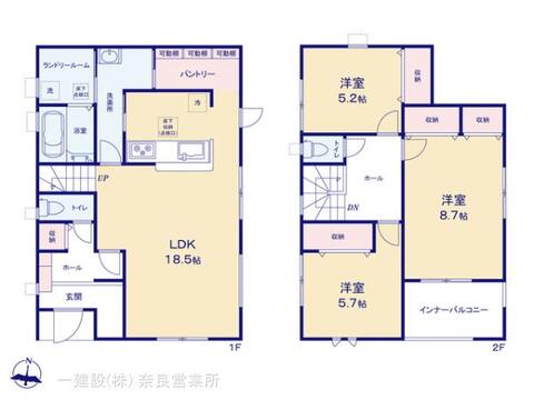 リーブルガーデン奈良菅原町7期 間取り1