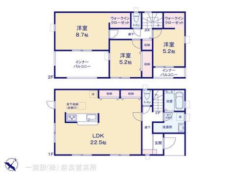 リーブルガーデン奈良菅原町7期 間取り5