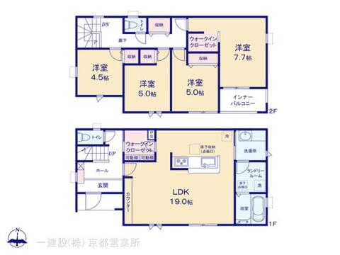 リーブルガーデン南丹市園部町本町 間取り1