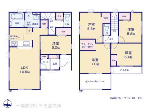 リーブルガーデン富士市中之郷 間取り1